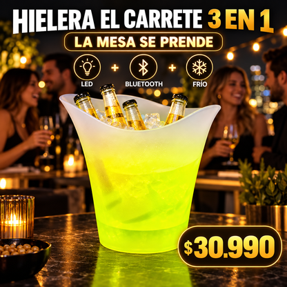 Hielera El Carrete 3 en 1