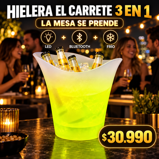 Hielera El Carrete 3 en 1