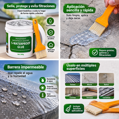 S-Waterproof™ | Sellador Impermeable Transparente