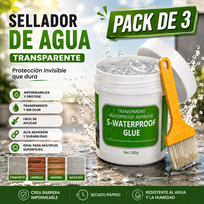 S-Waterproof™ | Sellador Impermeable Transparente